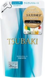 Shiseido Tsubaki Botanical Smooth and Silky Shampoo Разглаживающий шампунь 330мл