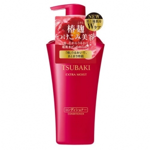 Shiseido Tsubaki Extra Moist Увлажняющий кондиционер для волос с маслом камелии 500мл