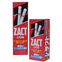 японская косметика Lion Zact японская зубная паста для устранения никотинового налета и запаха табака