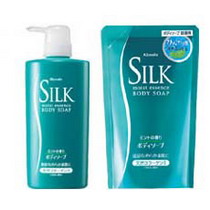 Японская косметика Kracie Silk Mint Moist Essence Body Soap