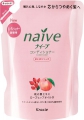 Kracie Naive Бальзам-ополаскиватель для сухих волос восстанавливающий c экстрактом персика и масла шиповника