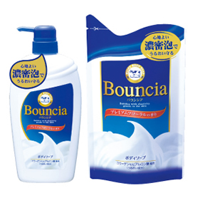 BOUNCIA Молочное мыло для тела со сливками и коллагеном ― Японская косметика. Интернет-магазин JapSeido - 2022г